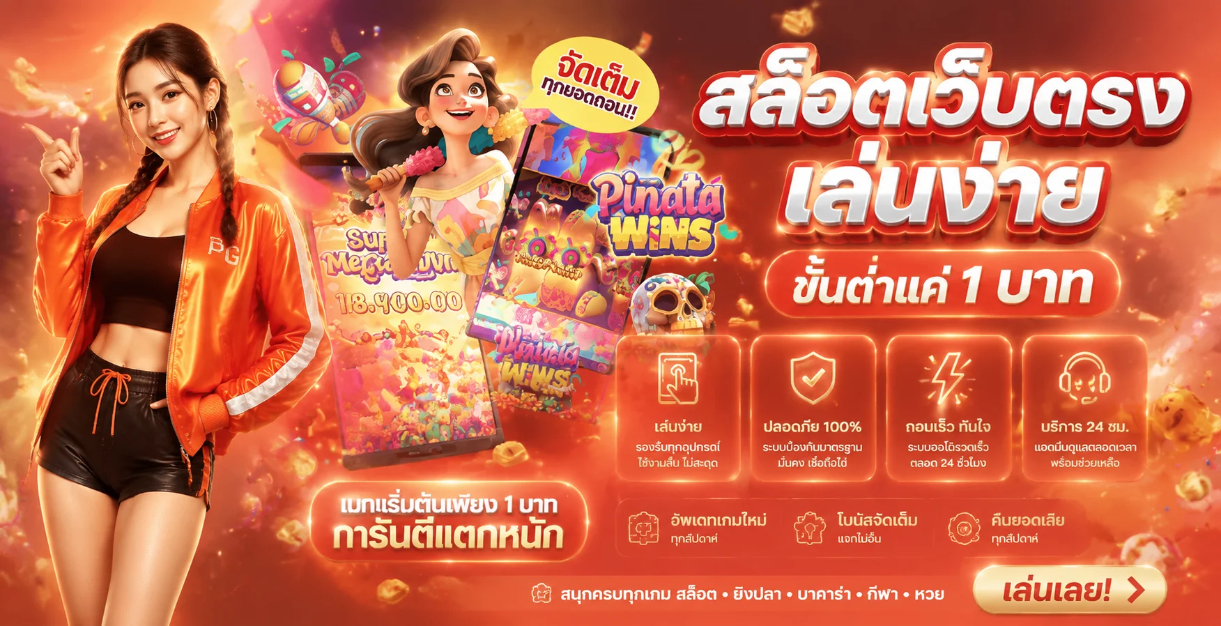 โปรโมชั่นแนะนำ spinix282